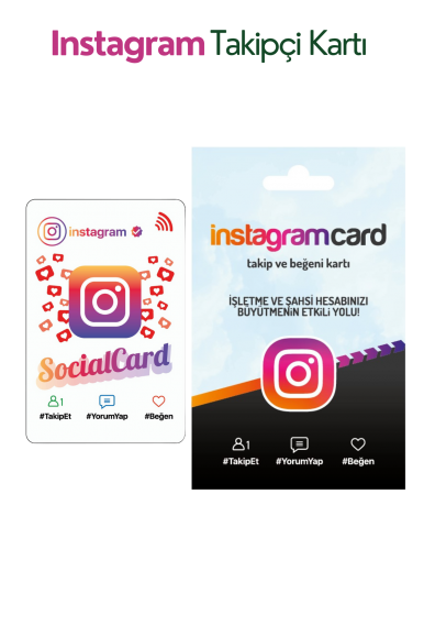 Instagram Takipçi Kartı