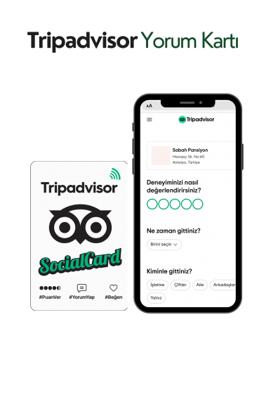 Tripadvisor Yorum ve Puanlama Kartı